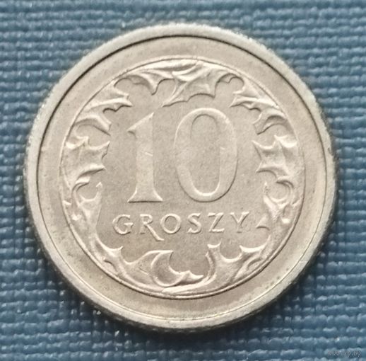 Польша 10 грошей, 1990-2016