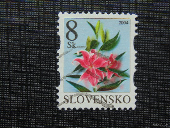 Словакия 2004г. Цветы.