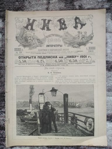 Журнал Нива. 1901 год.