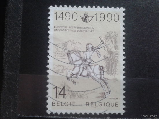 Бельгия 1990 500 лет межд. почты в Европе, фрагмент картины Дюрера