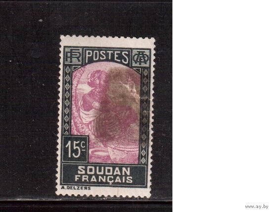 Судан(Французский)-1931,(Мих.66) *  , Женщина