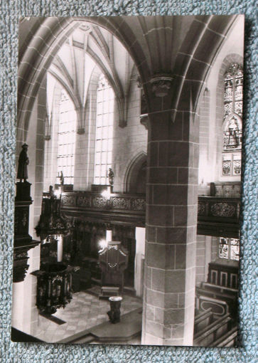 Открытка ГДР Schlobkirche Altenburg