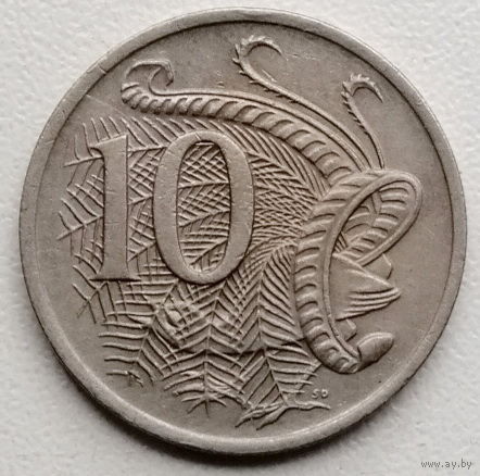 Австралия 10 цент 1973