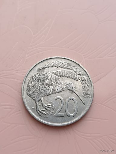 Новая Зеландия 20 центов  1967г(8)