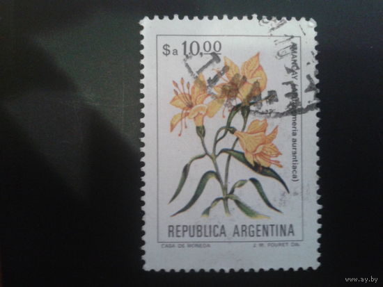 Аргентина 1984 Цветы 10,00