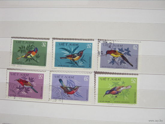 Марки - Вьетнам, 1981, фауна,  птицы