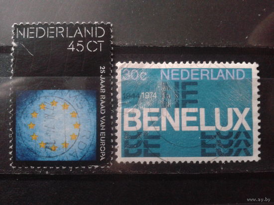 Нидерланды 1974 Юбилеи: БЕНИЛЮКС и Евросоюз