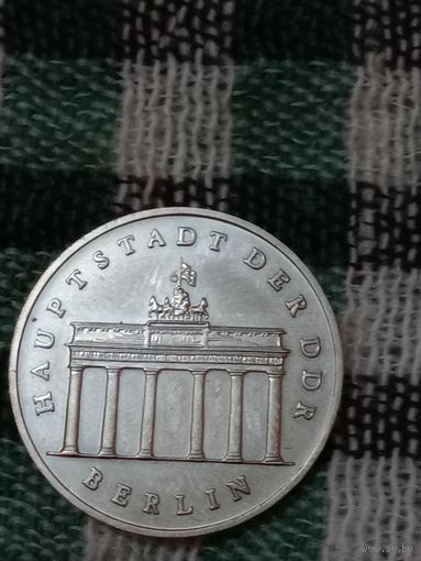 ГДР 5 марок 1987 не частый год