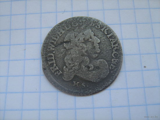 Пруссия 6 грошей 1682г.