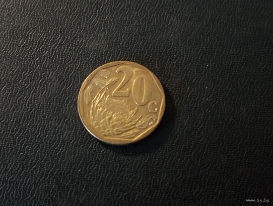 ЮАР 20 центов 2016 г.