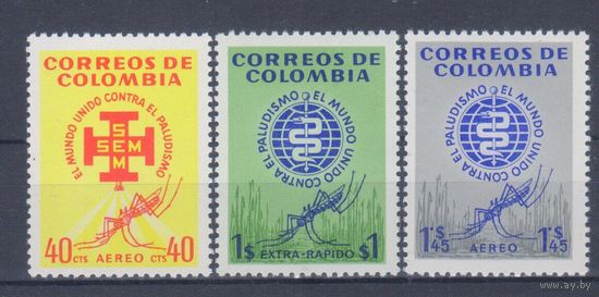 [2060] Колумбия 1962. Фауна.Насекомые.Комар. MNH. Кат.7 е.