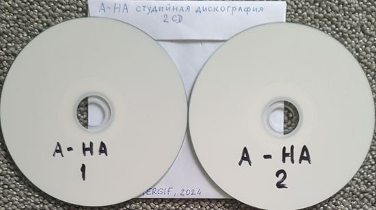 CD MP3 A-HA полная студийная дискография 1985 - 2022 - 2 CD (Pop)