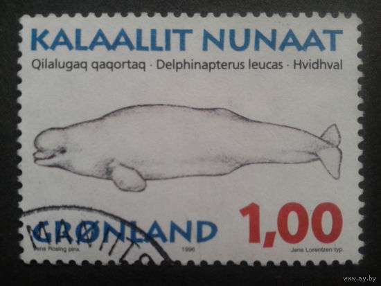 Дания Гренландия 1996 дельфин