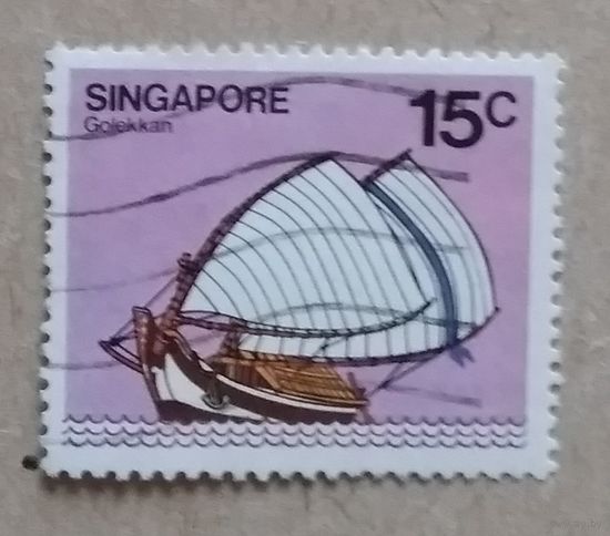 Сингапур.Парусник