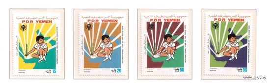 Йемен-1979,(Мих.234-237) ** ,  Год ребенка,