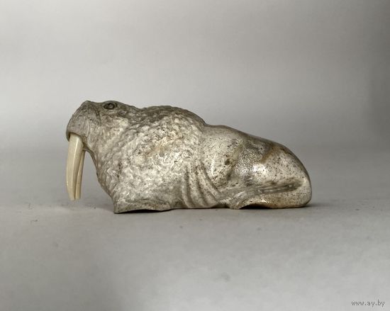 (Бронь) Окимоно - фигурка морж
