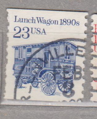 Транспорт вагон США 1991 год лот 8