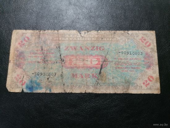 Германия 20 марок 1944 оккупация