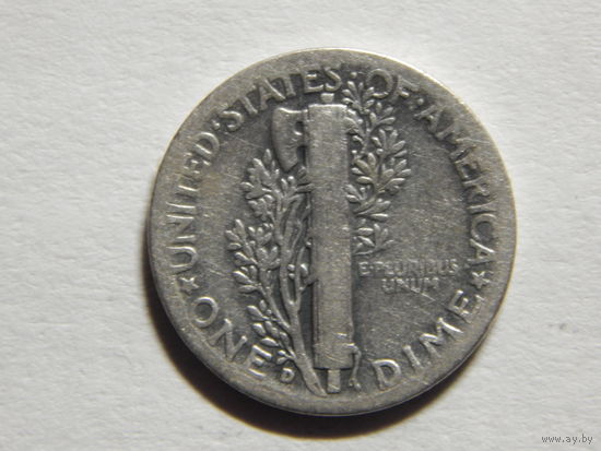США 10 центов 1940 г