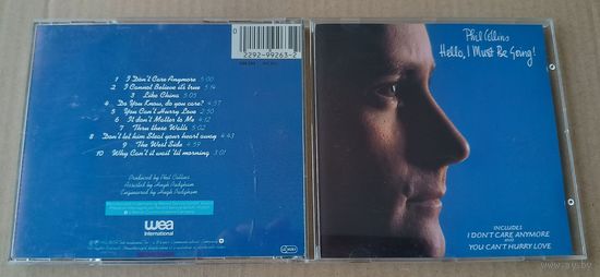 Phil Collins - Hello, I Must Be Going! (GERMANY аудио CD 1982)