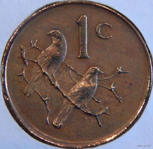 Южная Африка 1 цент 1986 год