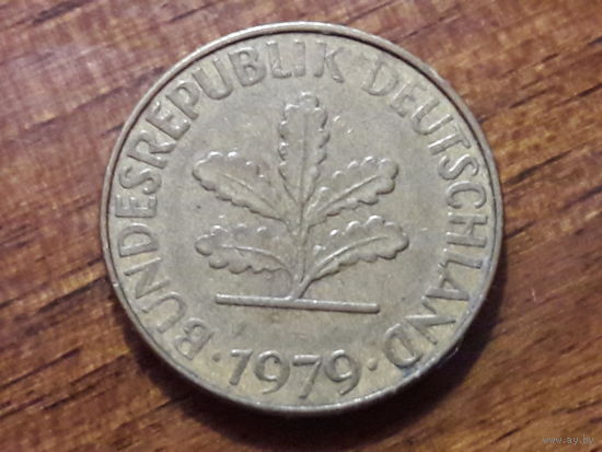 Германия ФРГ 10 пфеннигов 1979 (J)