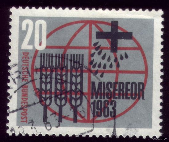 1 марка 1963 год ФРГ 391
