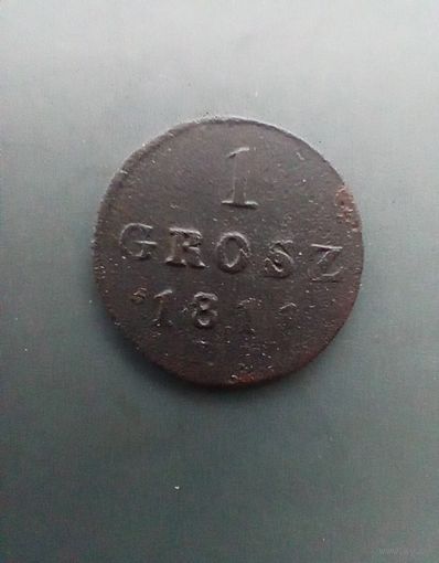 1 грош 1811 года красивый