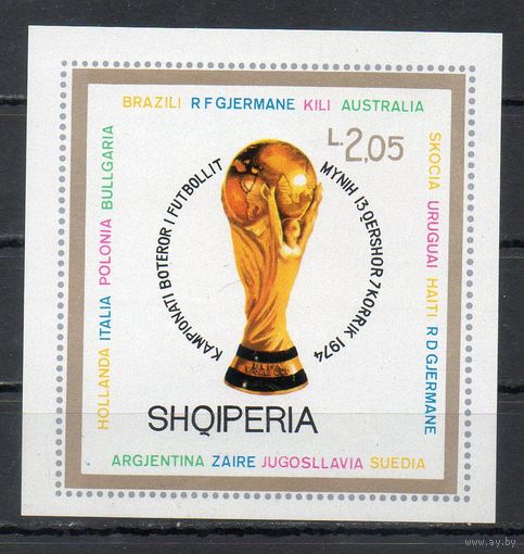 Чемпионат мира по футболу в Германии Албания 1974 год 1 блок