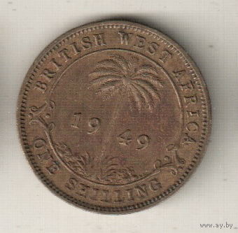 Британская Западная Африка 1 шиллинг 1949