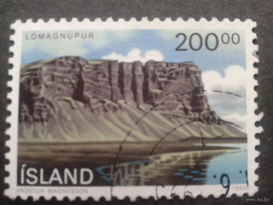 Исландия 1990 скала