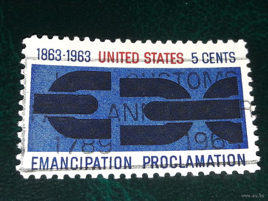 США 1963 Провозглашение эмансипации