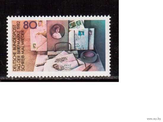 Германия(ФРГ)-1982,(Мих.1154), ** , День марки