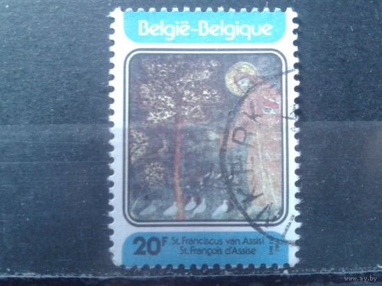 Бельгия 1982 800 лет св. Франциску Азизскому, основателю ордена францисканцев, живопись