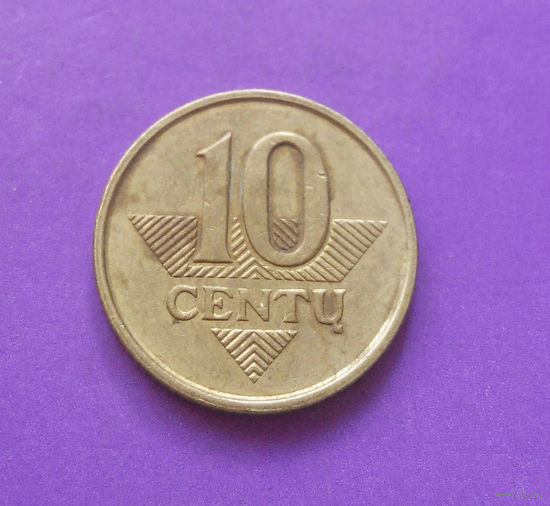10 центов 1998 Литва #10