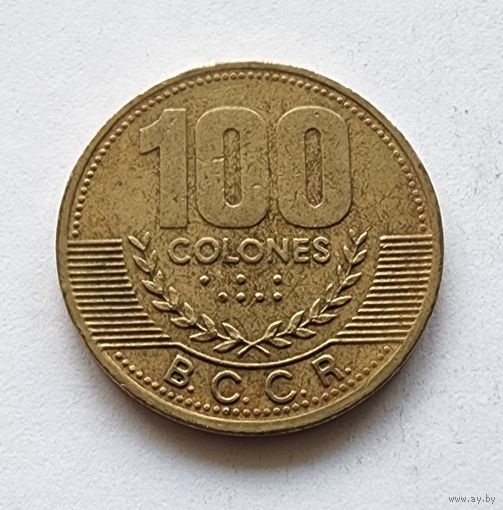 Коста-Рика 100 колонов, 2000