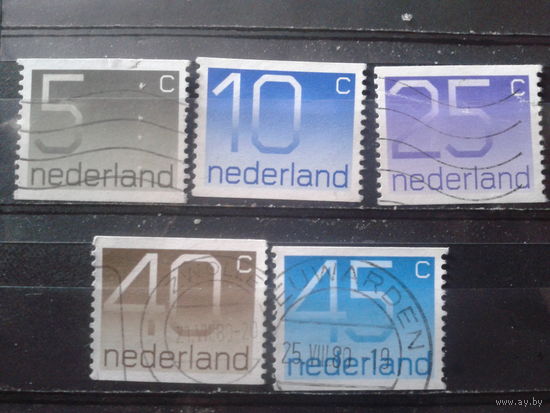 Нидерланды 1976 Стандарт Полная серия рулонные марки