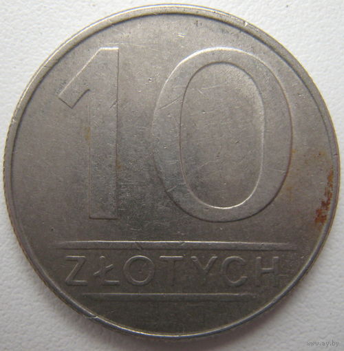 Польша 10 злотых 1987 г. (a)