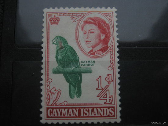 Марки - британские колонии, Каймановы острова (Кайманы), фауна, птицы, попугай