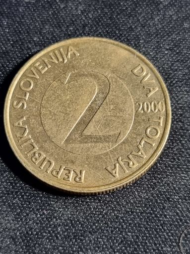 Словения 2 толара 2000