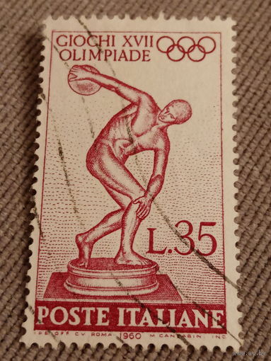 Италия 1960. Олимпиада в Риме 1960. Метатель диска