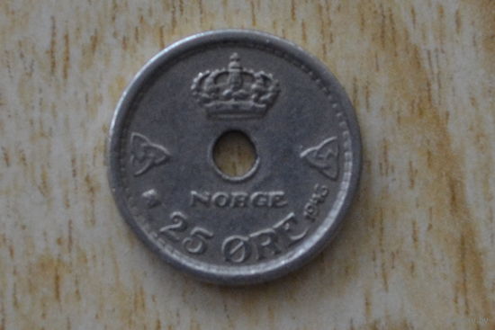 Норвегия 25 эре 1946