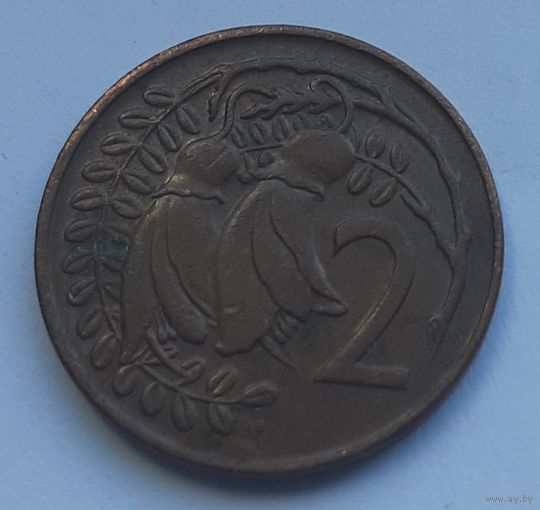 Новая Зеландия 2 цента, 1974 (2-5-69)