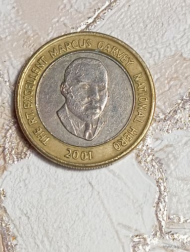 Ямайка 20 долларов 2001 года .