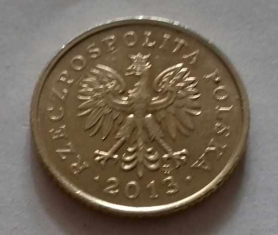1 грош Польша 2013 г.
