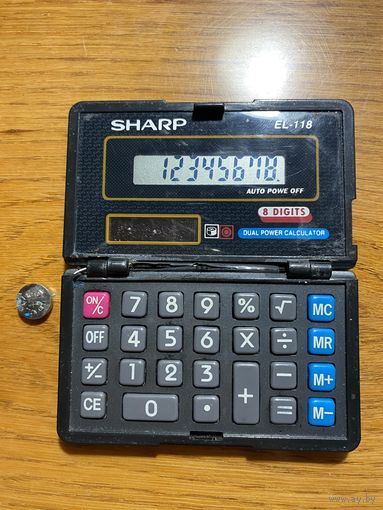 Калькулятор SHARP EL-118 JAPAN