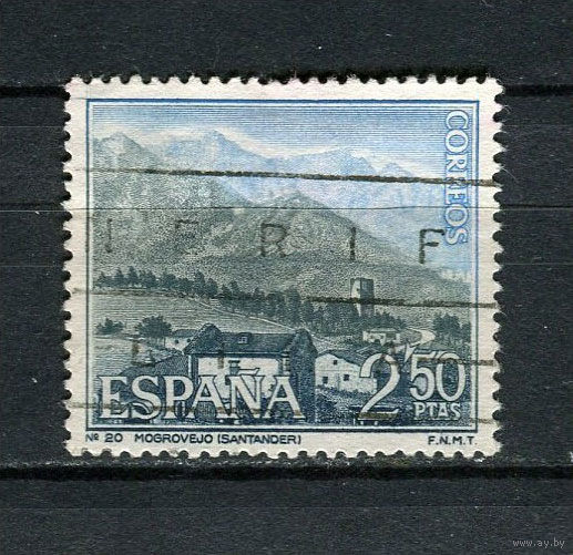 Испания - 1965 - Достопримечательности. Могровехо - [Mi. 1589] - полная серия - 1 марка. Гашеная.  (LOT AE42)