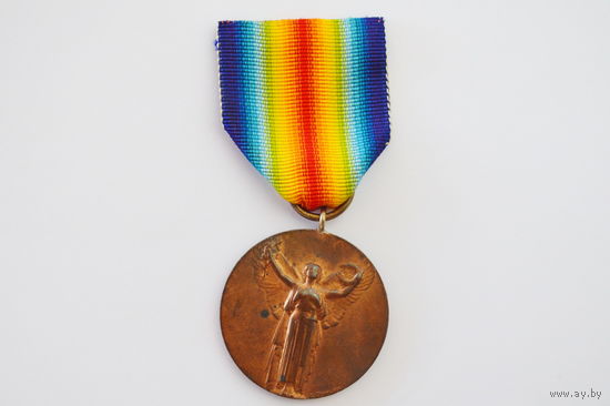 Союзная медаль победы в Первой Мировой войне. Оригинал. Арт 62.