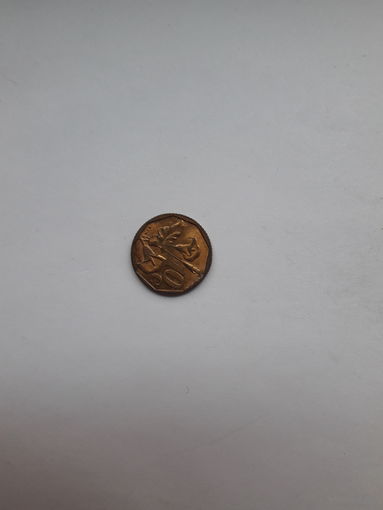ЮАР 10 центов  1990
