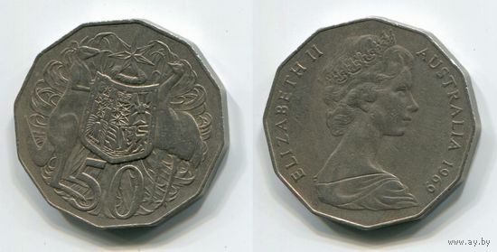 Австралия. 50 центов (1969)